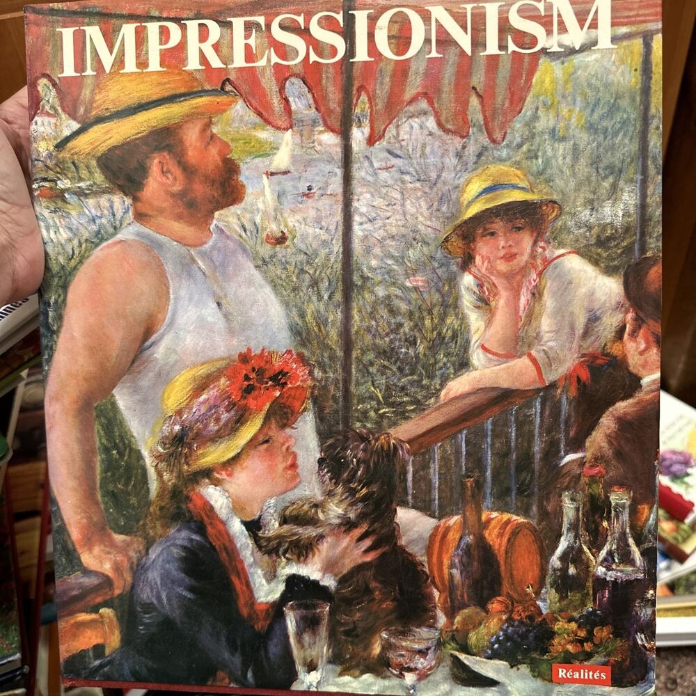 Impressionism By The Editors Of Realites Preface By Rene Huyghe 1973 HC W/‎ DJ
